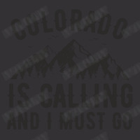 Funny Hiking Colorado Is Calling And I Must Go Mountain In Minimalism Vintage Short | Artistshot