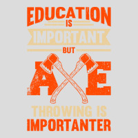 Education Is Important But Axe Throwing Is Importa Men's Polo Shirt | Artistshot