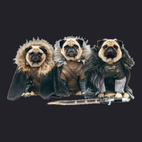 Pug Of Thrones Unisex Sherpa-lined Denim Jacket | Artistshot