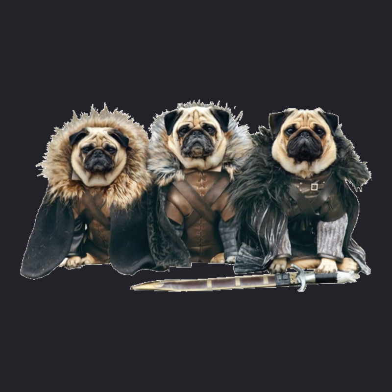 Pug Of Thrones Unisex Sherpa-Lined Denim Jacket by dallycoplina | Artistshot