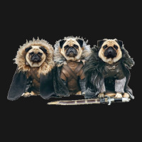 Pug Of Thrones Flannel Shirt | Artistshot