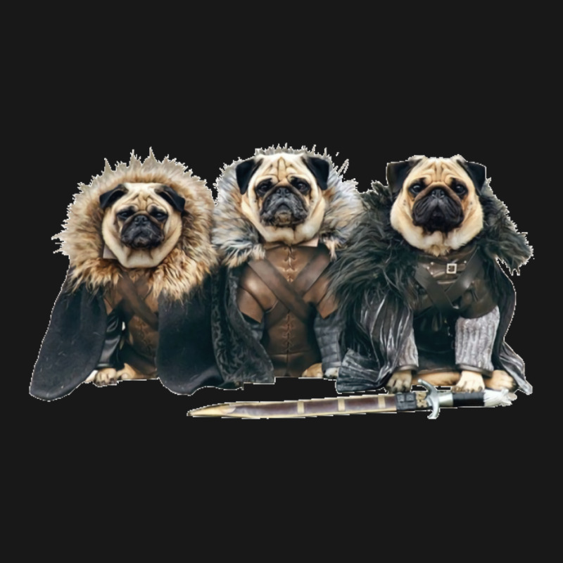 Pug Of Thrones Flannel Shirt by dallycoplina | Artistshot