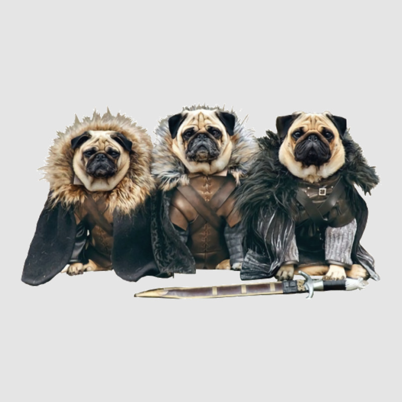 Pug Of Thrones Exclusive T-shirt by dallycoplina | Artistshot