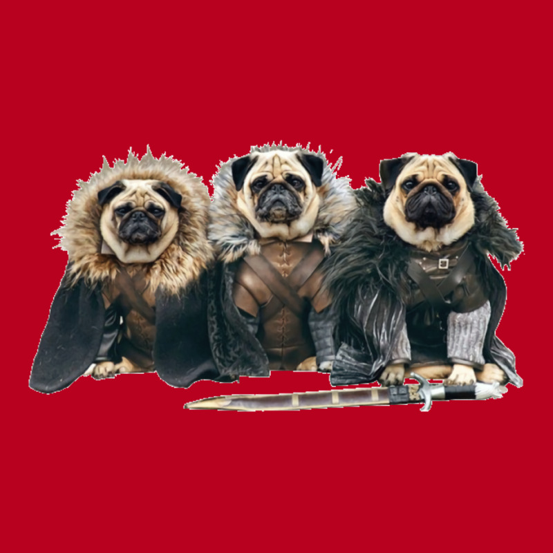 Pug Of Thrones Classic T-shirt by dallycoplina | Artistshot