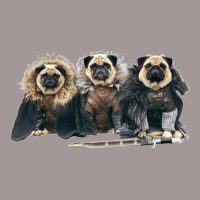 Pug Of Thrones Vintage Short | Artistshot