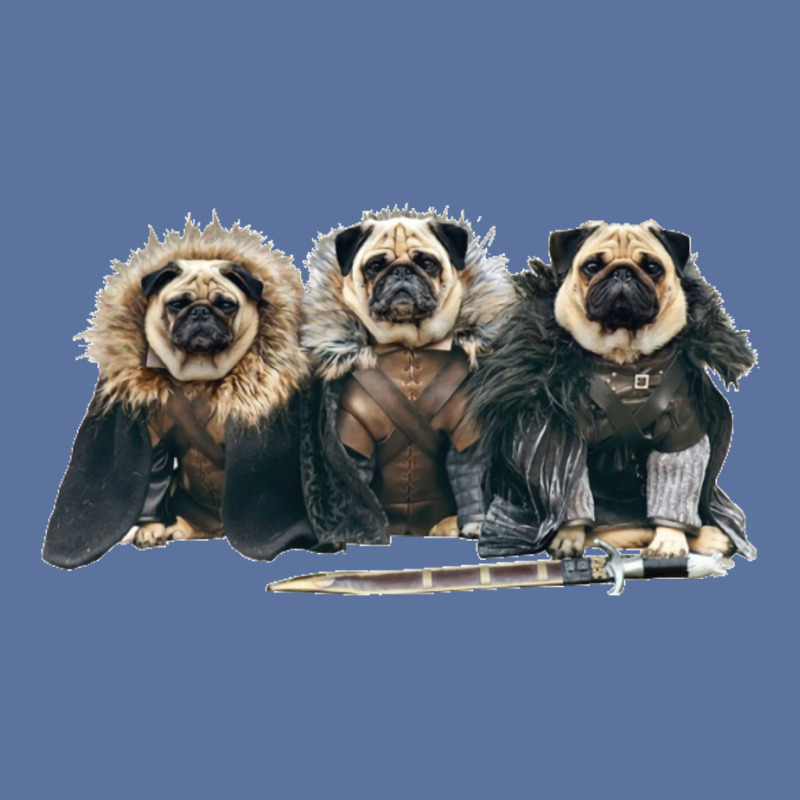 Pug Of Thrones Lightweight Hoodie by dallycoplina | Artistshot