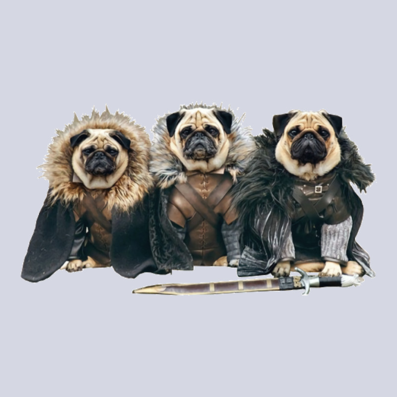 Pug Of Thrones Fleece Short by dallycoplina | Artistshot