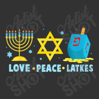 Love Peace Latkes Hanukkah Chanukah Menorah Jewish Baby Bodysuit | Artistshot