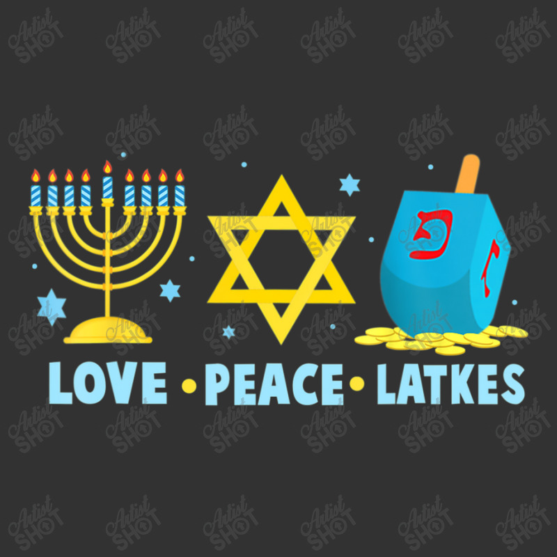 Love Peace Latkes Hanukkah Chanukah Menorah Jewish Baby Bodysuit | Artistshot