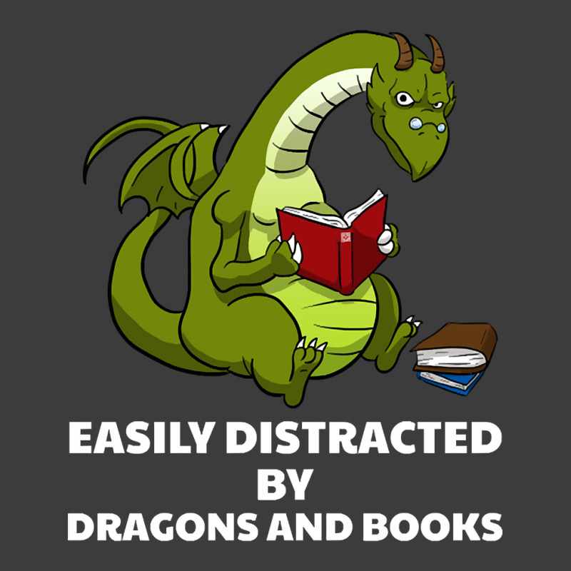 Trending Easily Distracted By Dragons And Books Bo Men's Polo Shirt by baileyjohn2 | Artistshot