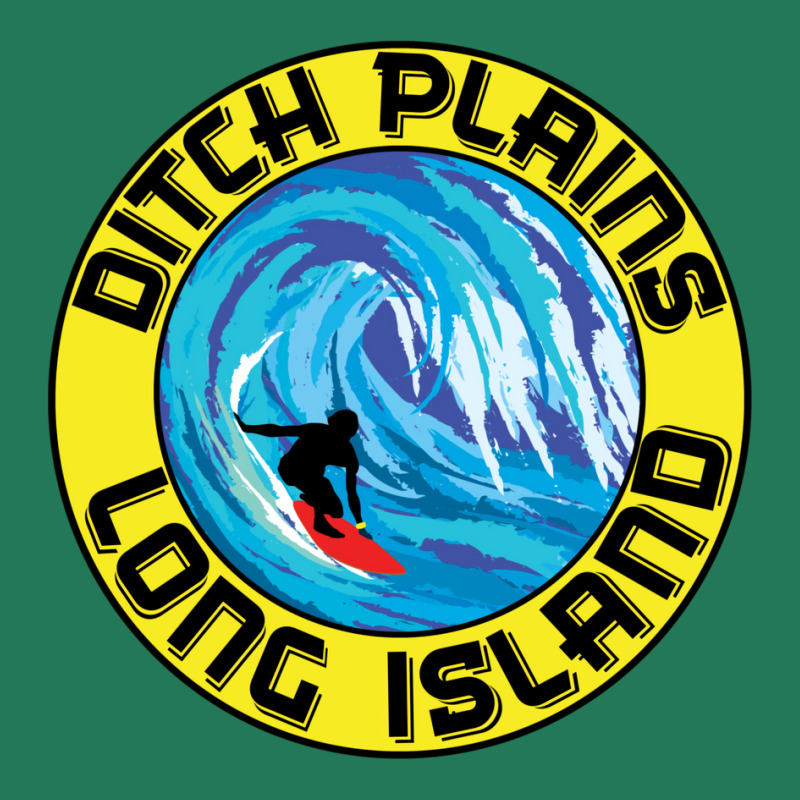 Surfing Ditch Plains Long Island New York Surf Sur Ladies Fitted T-Shirt by juareztoews2 | Artistshot