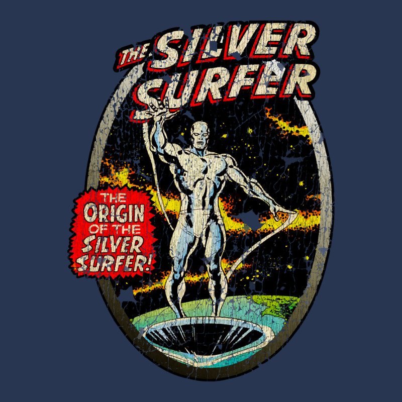 Silver Surf 1978 Cartoons Vintage Men Denim Jacket by dallycoplina | Artistshot