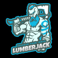 Unleash Your Inner Lumberjack Blue Zipper Hoodie | Artistshot