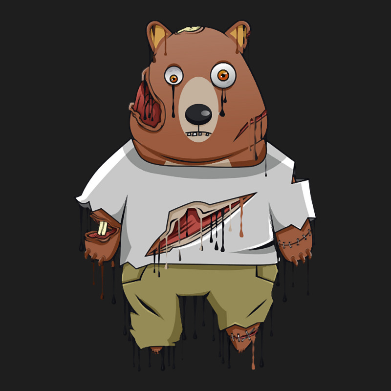 Hot Trend Dripping Zombie Bear Classic T-shirt | Artistshot