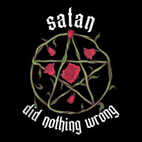 Satan Did Nothing Wrong Pentagram Goth Tank Top V-neck Tee | Artistshot