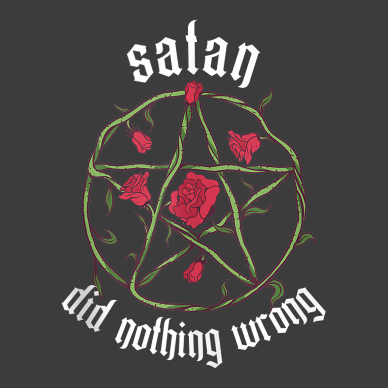 Satan Did Nothing Wrong Pentagram Goth Tank Top Men's Polo Shirt by mogakino | Artistshot