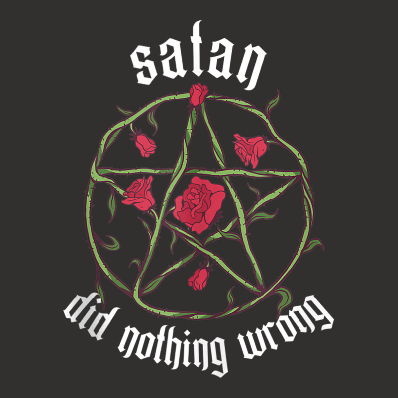 Satan Did Nothing Wrong Pentagram Goth Tank Top Champion Hoodie by mogakino | Artistshot