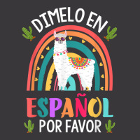 Dimelo En Espanol Por Favor Bilingual Spanish Teac Ladies Curvy T-shirt | Artistshot