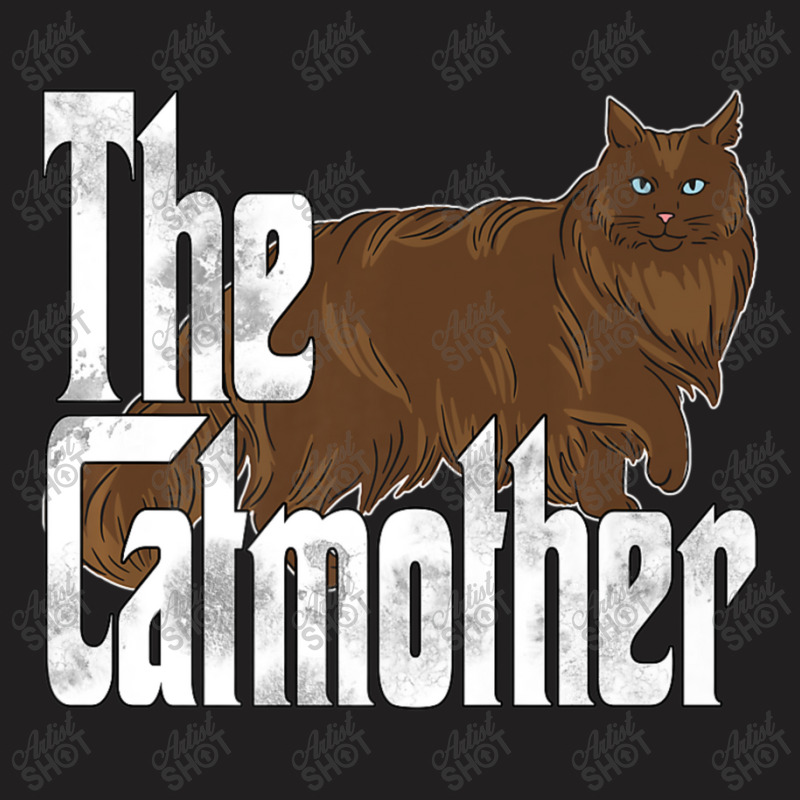 Cat Mom The Catmother Maine Coon Cat Mother Kitty T-shirt | Artistshot