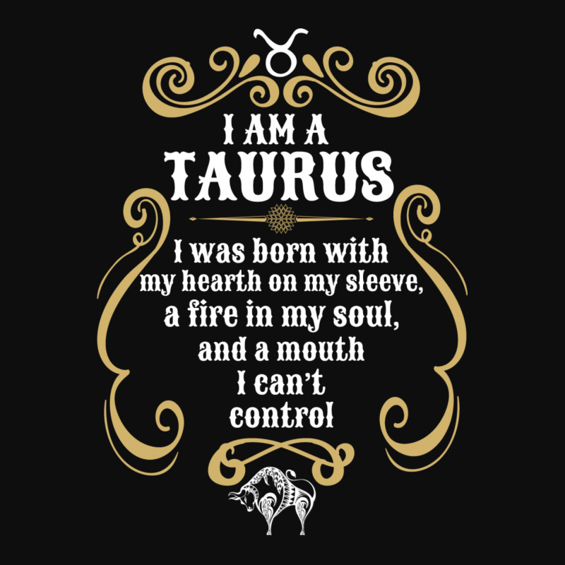 I Am A Taurus Crop Top by rardesign | Artistshot