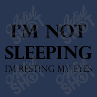 I'm Not Sleeping I'm Resting My Eyes Men Denim Jacket | Artistshot