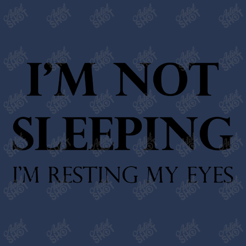 I'm Not Sleeping I'm Resting My Eyes Men Denim Jacket | Artistshot