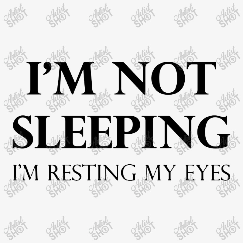 I'm Not Sleeping I'm Resting My Eyes Champion Hoodie | Artistshot