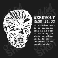 Vintage Werewolf Mask Ad (light) Hoodie & Jogger Set | Artistshot