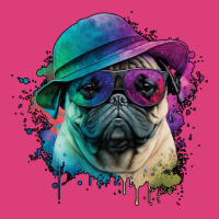 Vaporwave Pug Hat And Sunglasses Edition 1 Unisex Hoodie | Artistshot