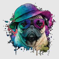 Vaporwave Pug Hat And Sunglasses Edition 1 Hoodie & Jogger Set | Artistshot