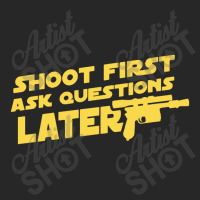 Shoot First Ask Questions Later Men's T-shirt Pajama Set | Artistshot