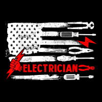 Electrician Patriotic American Flag Electrician Gi Pocket T-shirt | Artistshot