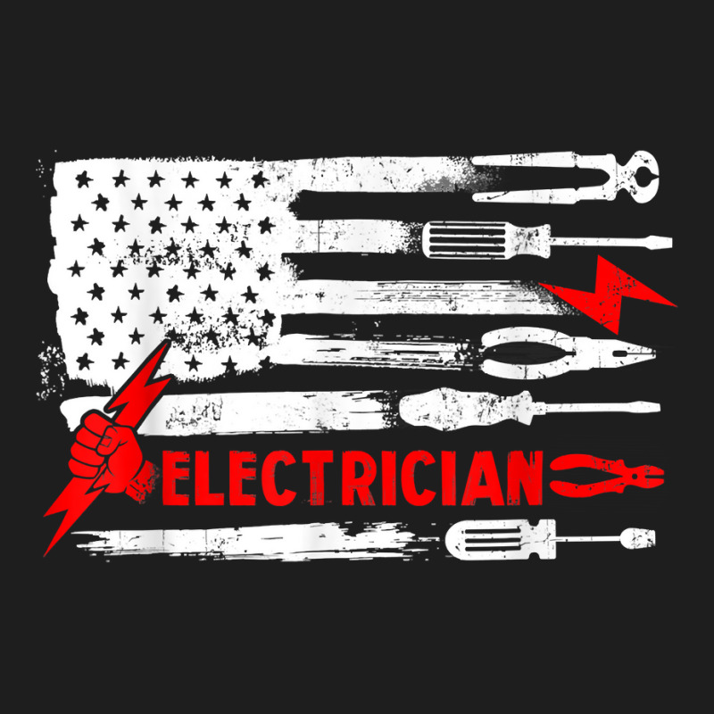 Electrician Patriotic American Flag Electrician Gi Classic T-shirt | Artistshot