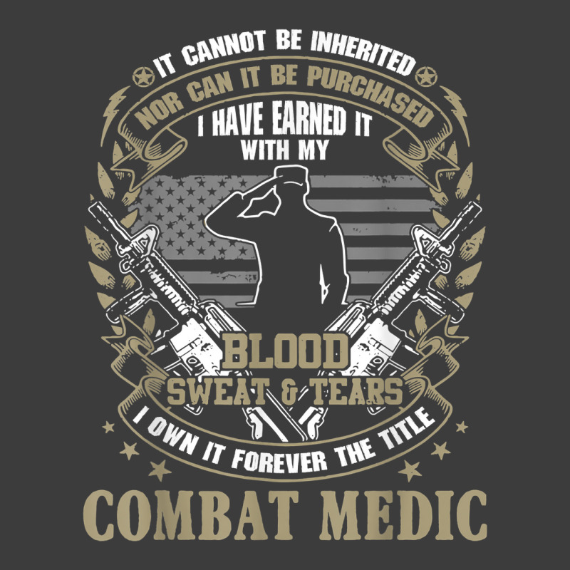 Combat Medic, It Can Not Be Inherited Or Purchased Men's Polo Shirt by validokel | Artistshot