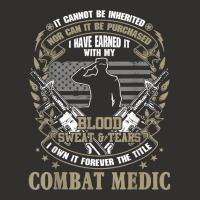 Combat Medic, It Can Not Be Inherited Or Purchased Champion Hoodie | Artistshot