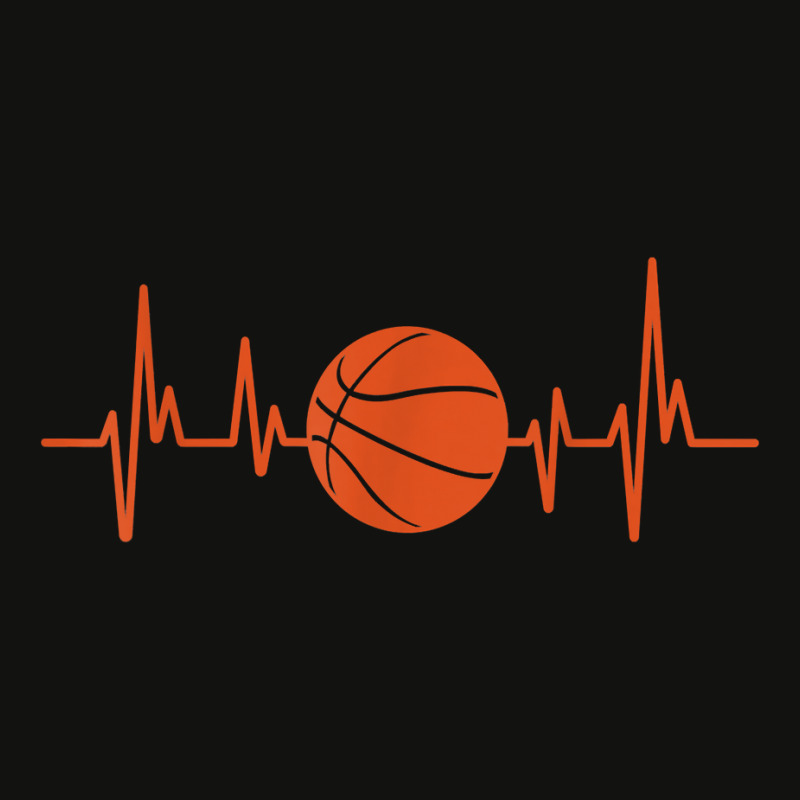 Bball Tshirt Heartbeat Basketball Tshirt Scorecard Crop Tee | Artistshot