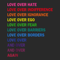 Love Over Hate, Love Over Indifference Lgb Toddler T-shirt | Artistshot