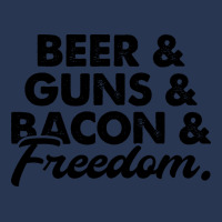 Beer Guns Bacon And Freedom Nature Men Denim Jacket | Artistshot