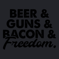 Beer Guns Bacon And Freedom Nature Lightweight Hoodie | Artistshot