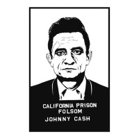 Johnny Cash Prison Black 3/4 Sleeve Shirt | Artistshot