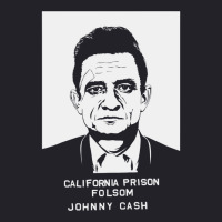 Johnny Cash Prison White Unisex Sherpa-lined Denim Jacket | Artistshot