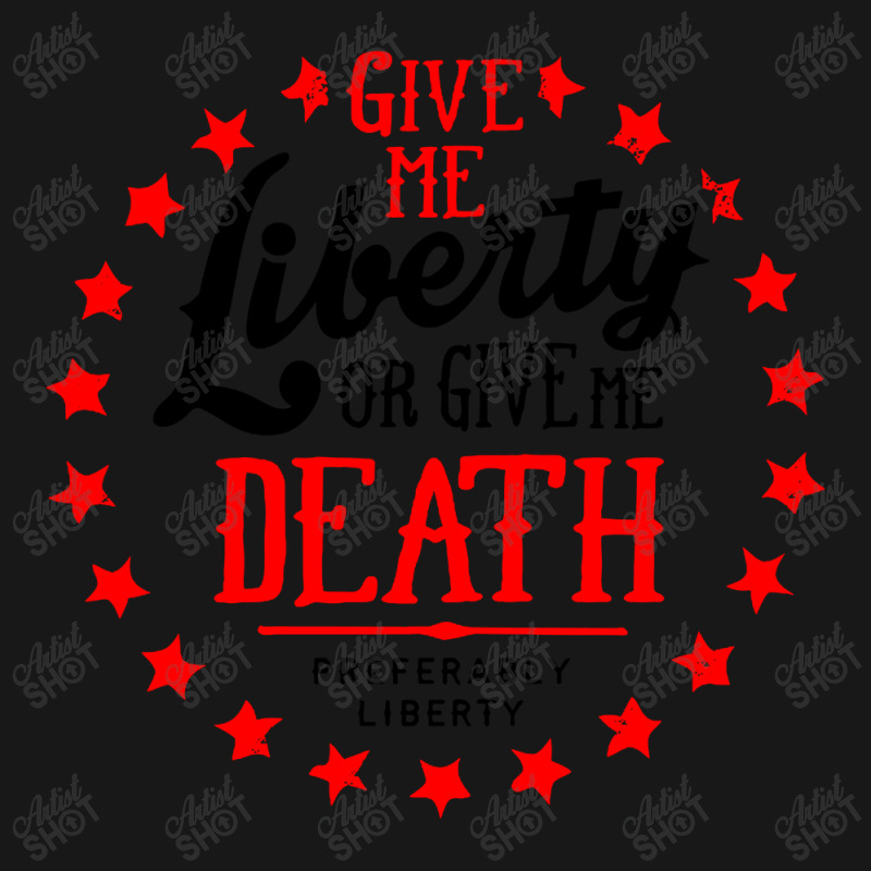 Liberty Or Death, Preferably Liberty Flannel Shirt | Artistshot