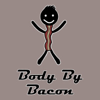 Body By Bacon Yellow Vintage T-shirt | Artistshot