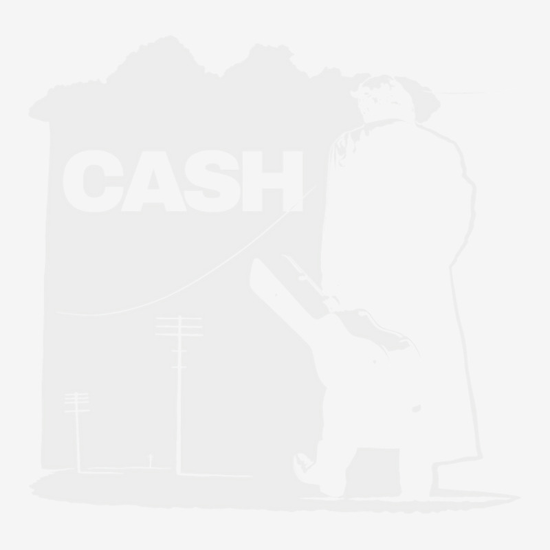 Johnny Cash White Graphic T-shirt | Artistshot