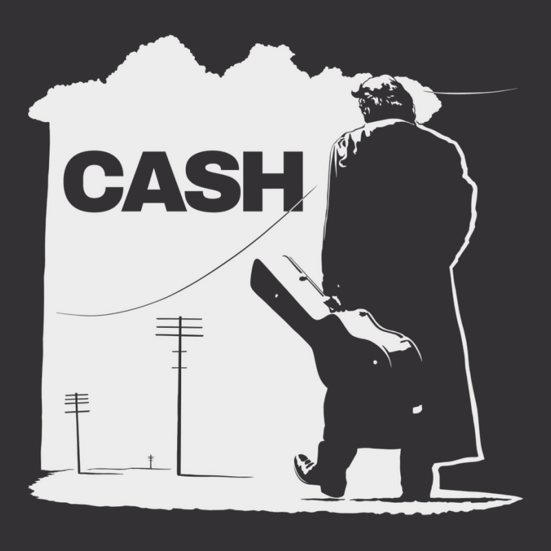 Johnny Cash White Vintage Short | Artistshot