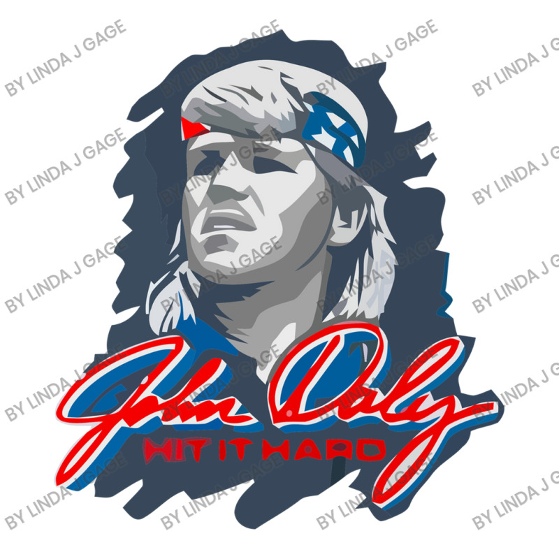 Rowdy Gentleman John Daly Sticker | Artistshot