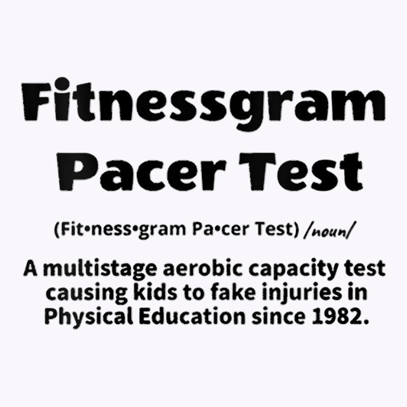 Womens Fitnessgram Pacer Test Fitness Testing V Ne Tank Top | Artistshot