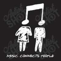 Music Connects People T-shirt | Artistshot