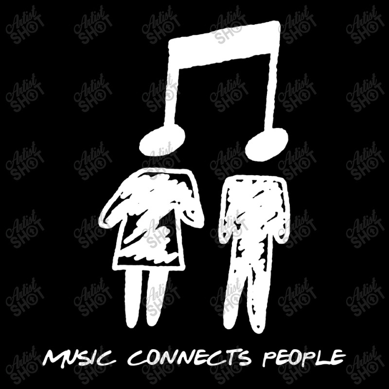 Music Connects People Pocket T-shirt | Artistshot