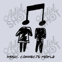 Music Connects People Fleece Short | Artistshot